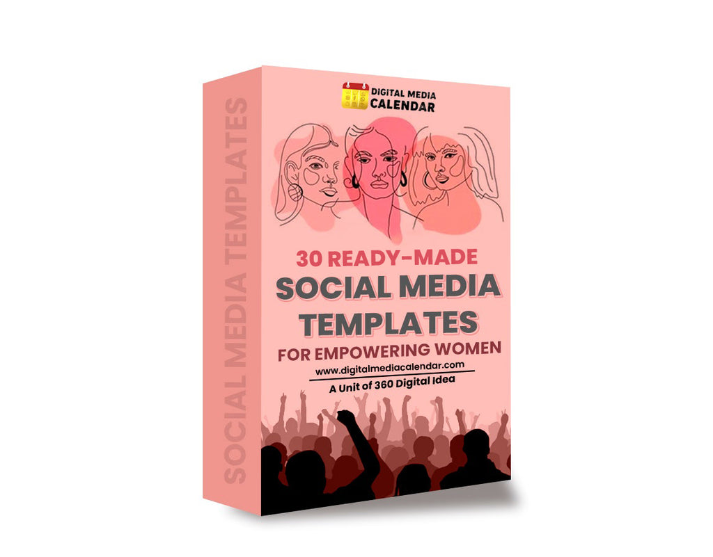 30 Ultimate  Empowering Women V 1.5 Social Media Posts Canva Templates