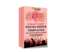 30 Ultimate  Empowering Women V 1.5 Social Media Posts Canva Templates