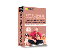 30 Pets Social Media Posts Canva Templates