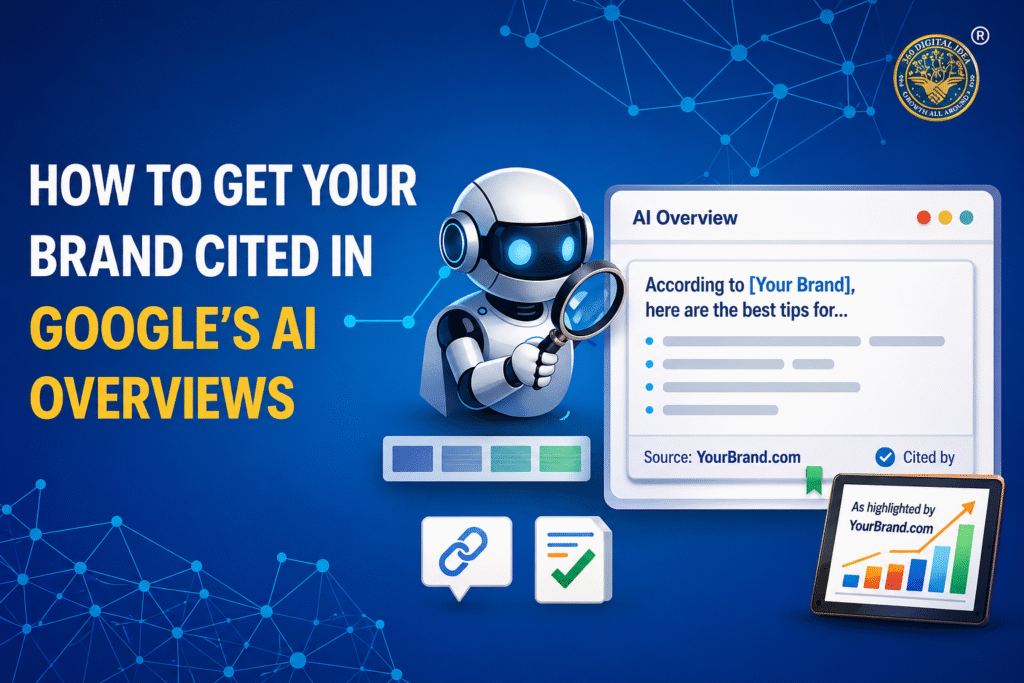 How to Get Your Brand Cited in Google’s AI Overviews